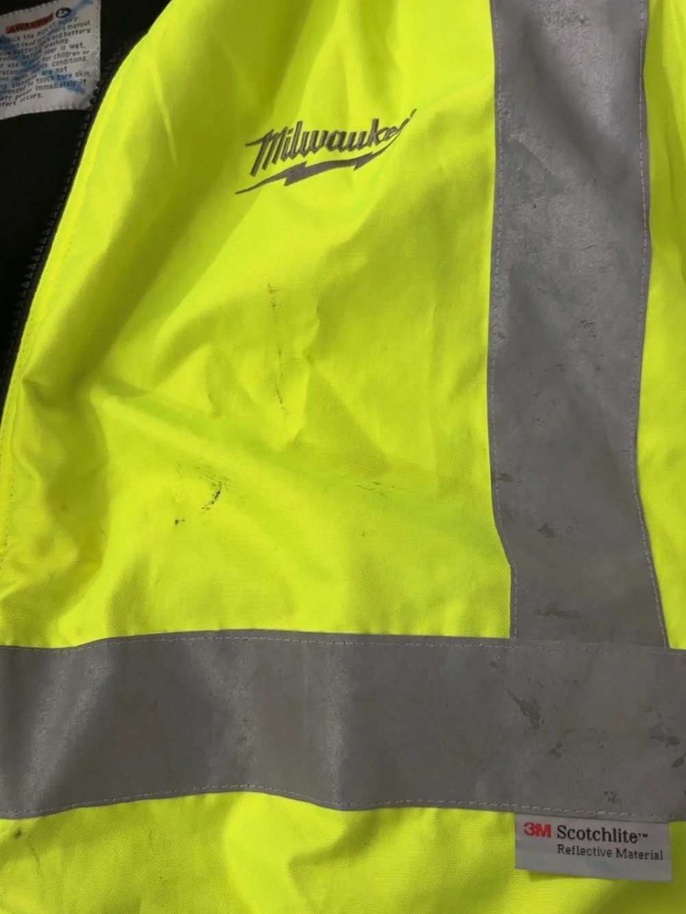 High-Visibility Yellow Reflective Performance Safety Jacket - Men